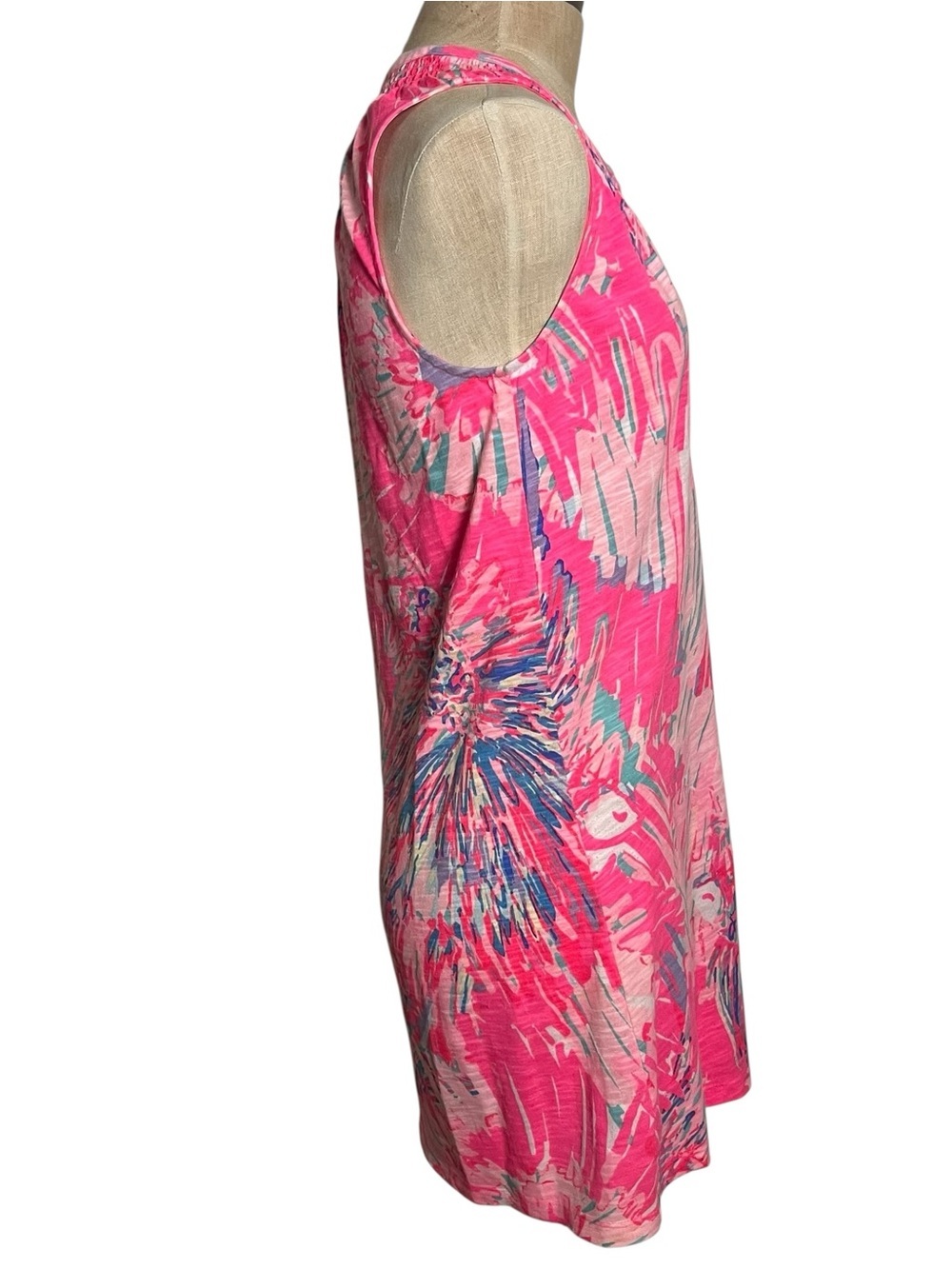 Lilly Pulitzer Pink Sleeveless Dress Essie Dress Never Been Betta NWOT — Small - Picture 3 of 10